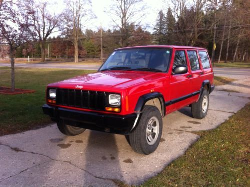 1997 jeep cherokee se sport utility 4-door 4.0l