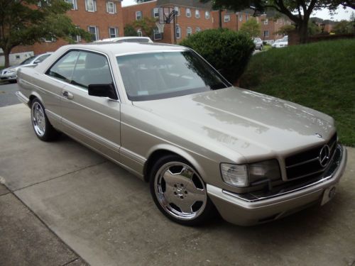 1987 mercedes benz 560sec 2 door coupe