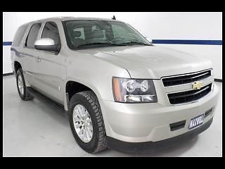 09 chevy tahoe hybrid, loaded with leather, navigation, dvd, we finance!