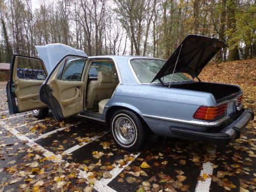 1976 MERCEDES BENZ 450SE SEDAN WIRE WHEELS SUPER CLEAN   NO RESERVE NO RESERVE, image 7