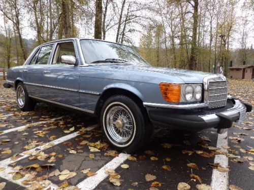 1976 MERCEDES BENZ 450SE SEDAN WIRE WHEELS SUPER CLEAN   NO RESERVE NO RESERVE, image 20
