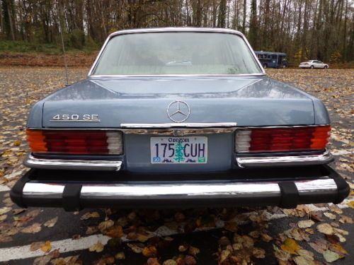 1976 MERCEDES BENZ 450SE SEDAN WIRE WHEELS SUPER CLEAN   NO RESERVE NO RESERVE, image 23