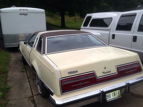 1977 ford thunderbird, one owner, 39k miles