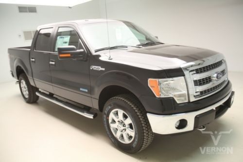 2013 xlt texas edition crew 4x4 adobe cloth v6 ecoboost rear camera chrome