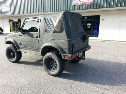 SUZULI SAMUARAI LOW 48,XXX ORIGINAL MILE SURVIVOR NO RUST RUNS AWESOME VERY RARE, image 3