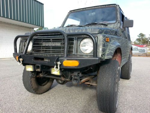 SUZULI SAMUARAI LOW 48,XXX ORIGINAL MILE SURVIVOR NO RUST RUNS AWESOME VERY RARE, image 7