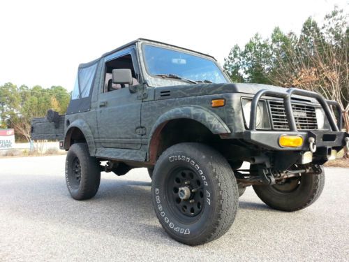 SUZULI SAMUARAI LOW 48,XXX ORIGINAL MILE SURVIVOR NO RUST RUNS AWESOME VERY RARE, image 8