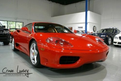 Ferrari 360 modena just serviced belts leather f1 loaded