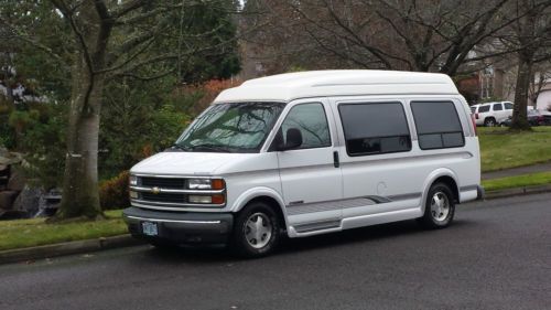 1996 chevrolet 1500 gladiator conversion high top van 3dr v8 5.0l 67k miles nice