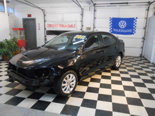 2011 Volkswagen Jetta SE 41K NO RESERVE Salvage Rebuildable Good Airbags, image 2