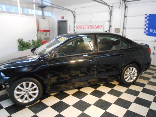 2011 Volkswagen Jetta SE 41K NO RESERVE Salvage Rebuildable Good Airbags, image 3