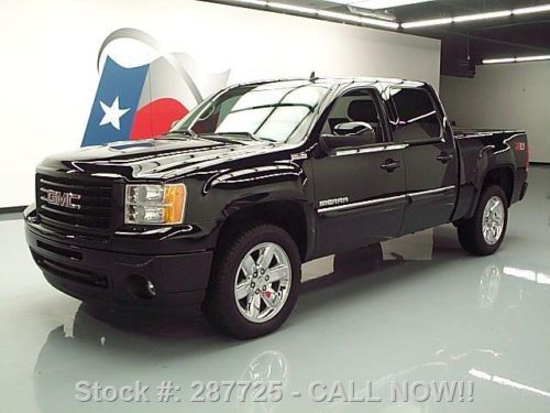 2013 gmc sierra slt crew z71 4x4 htd leather nav 3k mi texas direct auto