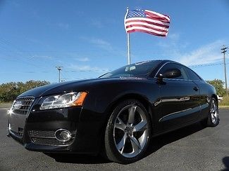 A5*6 speed*premium plus*19&#034; sport pkg*blk/blk*1 owner*carfax cert*we finance*fla