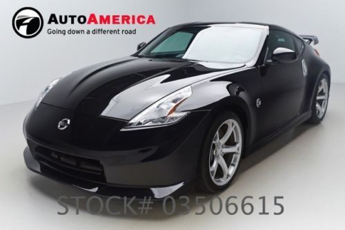 15k low miles 2010 nissan 370z nismo 6 speed manual sport autoamerica