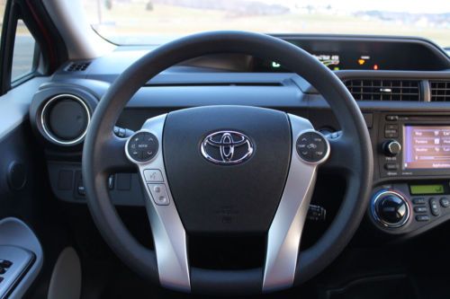 2012 Toyota Prius c Four (Absolutely Red) - ONE OWNER - IMMACULATE - GARAGE KEPT, US $18,995.00, image 13