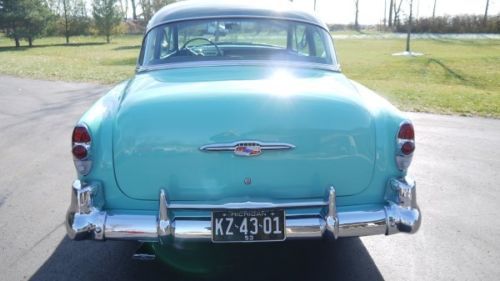 One Owner 1953 Chevrolet Belair 2 Door Sedan Completely Restored Blue Flame Six, US $33,995.00, image 7