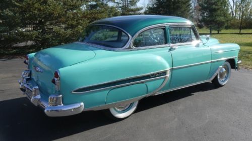 One Owner 1953 Chevrolet Belair 2 Door Sedan Completely Restored Blue Flame Six, US $33,995.00, image 8