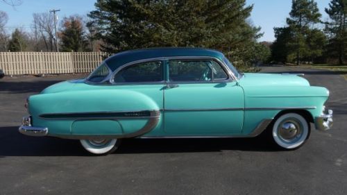 One Owner 1953 Chevrolet Belair 2 Door Sedan Completely Restored Blue Flame Six, US $33,995.00, image 9