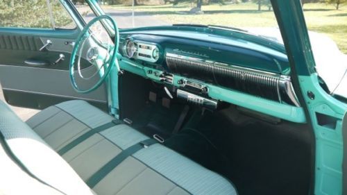 One Owner 1953 Chevrolet Belair 2 Door Sedan Completely Restored Blue Flame Six, US $33,995.00, image 24