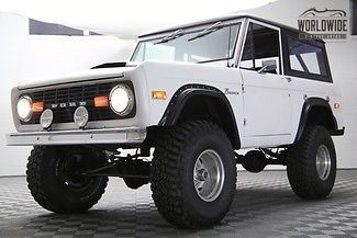 1972 ford bronco full restoration v8 auto 4x4 with hard top