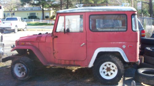 1971 toyota land cruiser 4x4