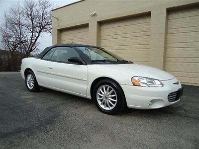 2002 chrysler seabring jxi convertible/low miles!wow!look!warranty!nice!