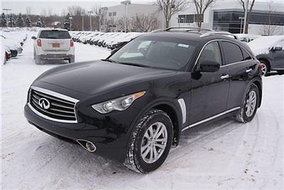 Pre-owned 2013 fx37 awd, premium package, black/black, bose, roof, 24600 miles