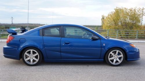 2005 saturn ion red line supercharged 2.0l recaro sporty low miles 5-speed look!