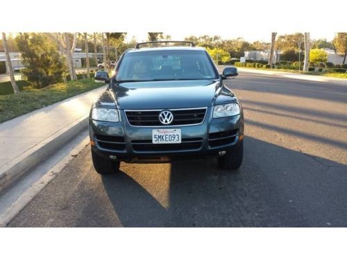 2005 volkswagen touareg v6 automatic 4-door suv