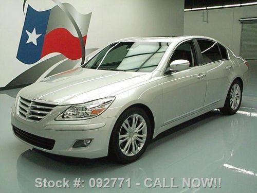 2010 hyundai genesis 4.6 sunroof nav rear cam only 37k texas direct auto