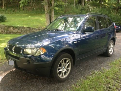 2004 bmw x3 2.5i sport utility 4-door 2.5l