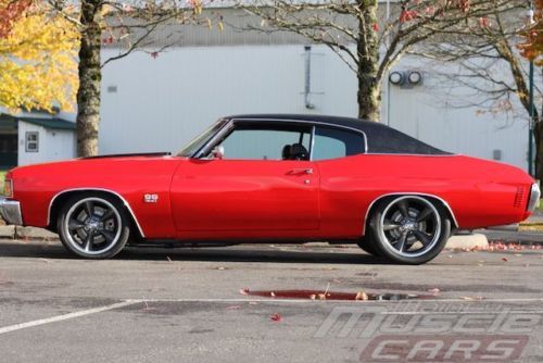 1972 chevelle supercharged 350 - baer disc brakes, 12 bolt posi, buckets &amp; more