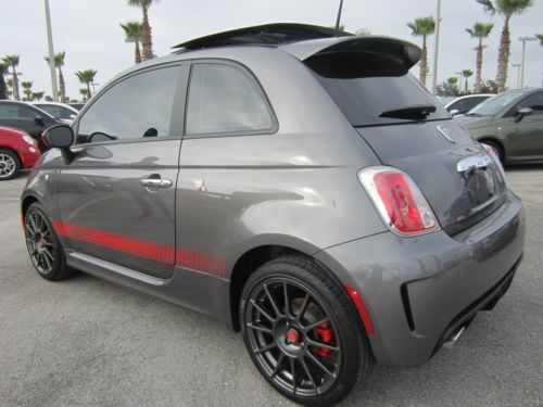 Certified Abarth Hatchback Low Miles Leather Navigation 17" Wheels Sunroof, image 4