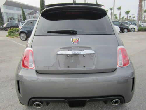 Certified Abarth Hatchback Low Miles Leather Navigation 17" Wheels Sunroof, image 5
