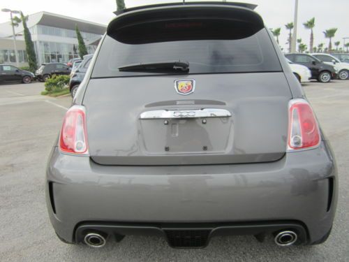 Certified Abarth Hatchback Low Miles Leather Navigation 17" Wheels Sunroof, image 24