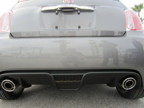 Certified Abarth Hatchback Low Miles Leather Navigation 17" Wheels Sunroof, image 28