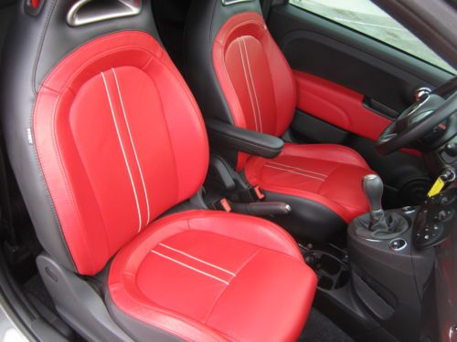 Certified Abarth Hatchback Low Miles Leather Navigation 17" Wheels Sunroof, image 30