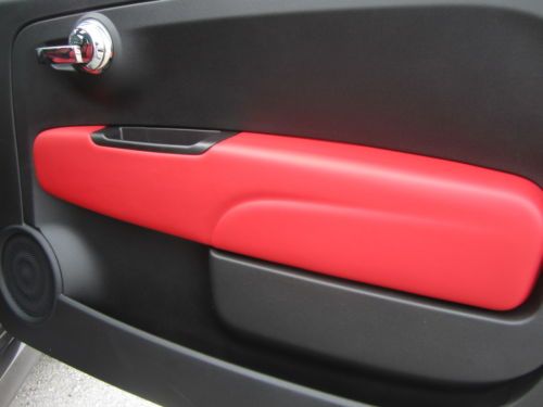 Certified Abarth Hatchback Low Miles Leather Navigation 17" Wheels Sunroof, image 33