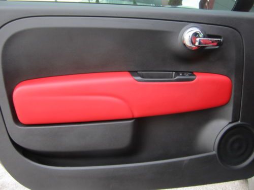 Certified Abarth Hatchback Low Miles Leather Navigation 17" Wheels Sunroof, image 36