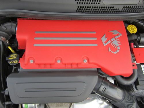 Certified Abarth Hatchback Low Miles Leather Navigation 17" Wheels Sunroof, image 37