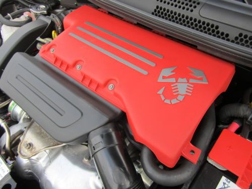 Certified Abarth Hatchback Low Miles Leather Navigation 17" Wheels Sunroof, image 38