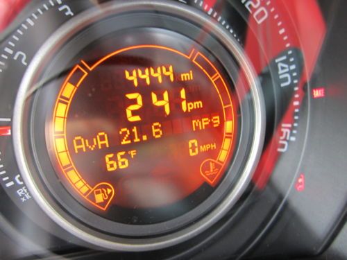 Certified Abarth Hatchback Low Miles Leather Navigation 17" Wheels Sunroof, image 39