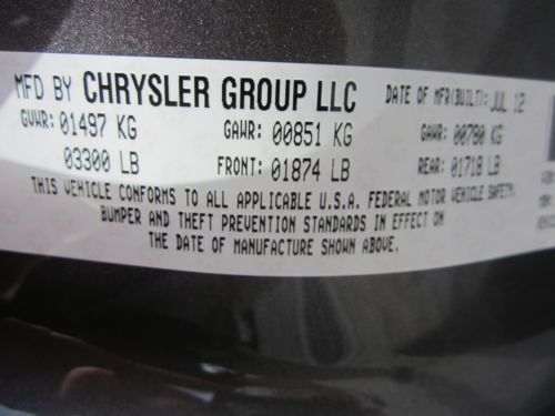 Certified Abarth Hatchback Low Miles Leather Navigation 17" Wheels Sunroof, image 41