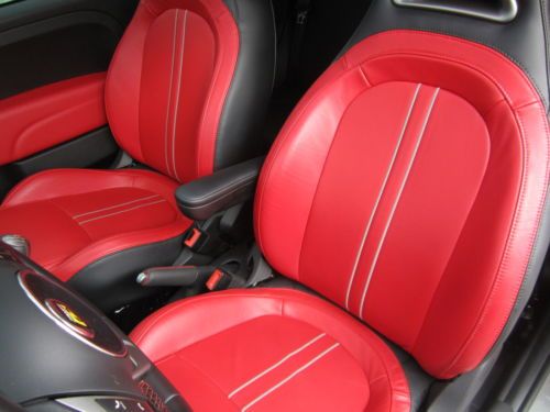 Certified Abarth Hatchback Low Miles Leather Navigation 17" Wheels Sunroof, image 42