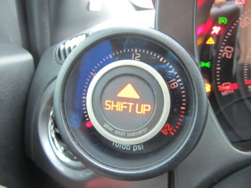 Certified Abarth Hatchback Low Miles Leather Navigation 17" Wheels Sunroof, image 53