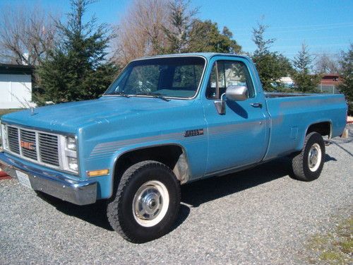 1985 gmc sierra 3/4 ton 4x4 rust free low miles