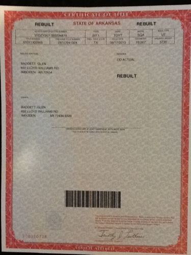 2011 Toyota Sequoia SR5 Sport Utility 4-Door 5.7L, US $27,000.00, image 8