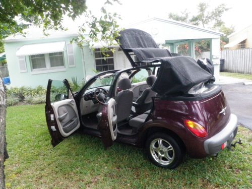 Custom 4 dr. convertible, pt cruiser, 5 spd.