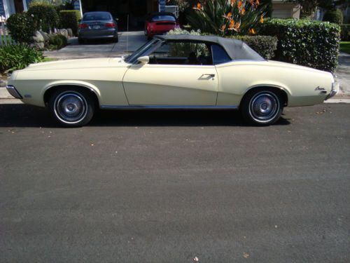 1969 mercury cougar xr7 convertible