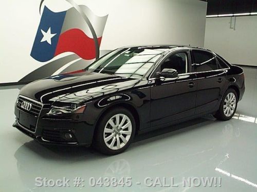 2010 audi a4 2.0t quattro premium plus awd sunroof 63k texas direct auto